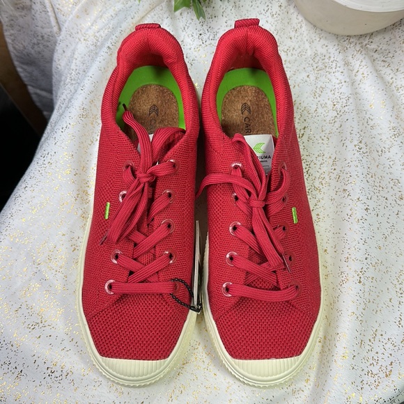 CARIUMA SNEAKERS NWT RED SIZE 10 WOMENS MENS TENNIS SHOES - Picture 12 of 13
